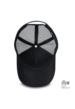Gorra Camionera Forest Color Negro