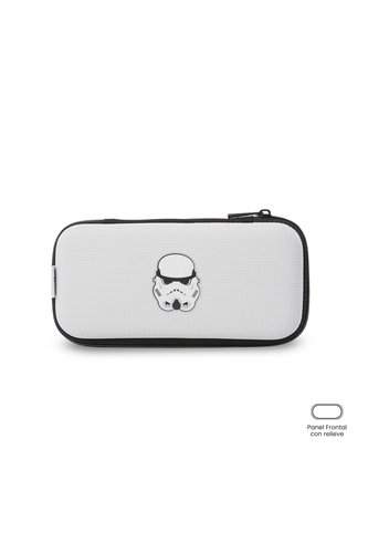 Cartuchera Escolar Termoformada Para Niña Storm Trooper Imperial Blanca Totto