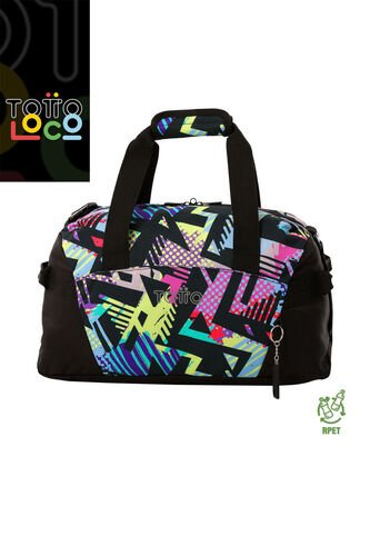 Tula De Viaje Active Pro Pequeña Negra Totto