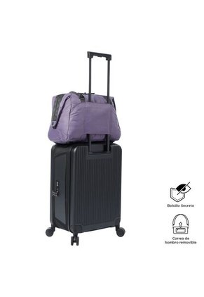 Tula De Viaje Weekender Mediana Color Morada