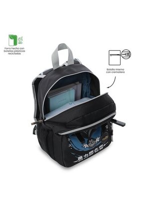 Morral Para Niño Hanzo Pequeño Negro