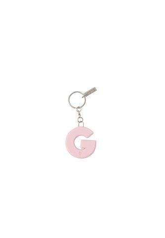 Llavero De Goma Abc Color Rosado Totto
