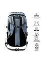 Morral Outdoor Summit 35 Azul Con Sistema De Pedernal de Totto
