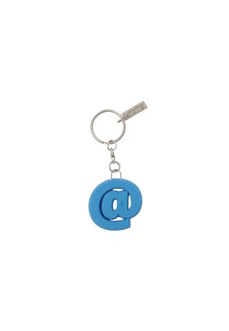 Llavero De Goma Abc Color Azul Totto