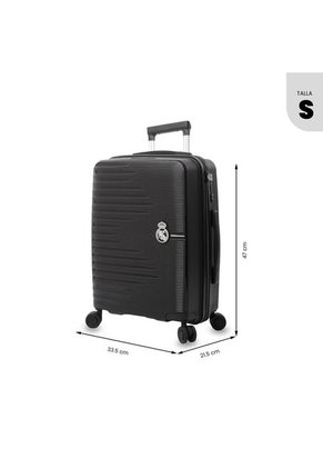 Maleta De Cabina 360 Real Madrid 10 Kilos Negra