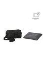 Kit X 2 Bolso Para Hombre + Almohada Urban Bird Negro de Totto