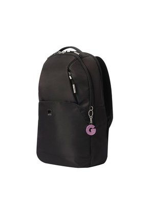Llavero De Goma Abc Color Morado