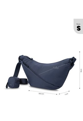 Bolso Para Mujer Suzuka Tipo Crossbody Pequeño Azul