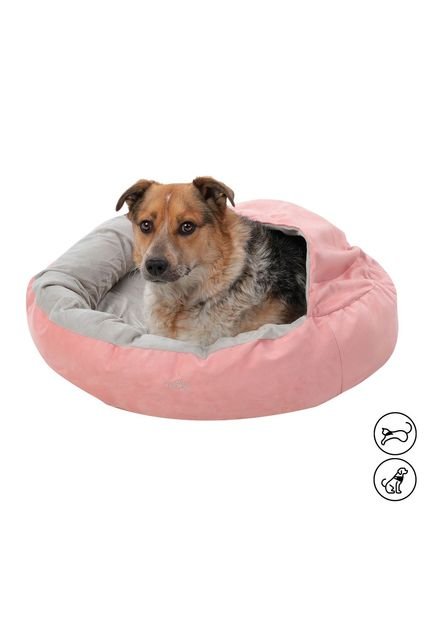 Cama Para Perro Alpha M Rosada
