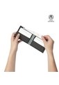 Billetera Dual Pequeña Con RFID Blocker Negra de Totto