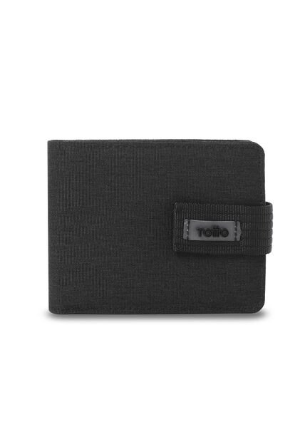 Billetera Hombre Gobi Pequeña Con RFID Blocker Negra