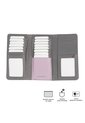 Billetera Smooth Sub Con RFID Blocker Rosada de Totto
