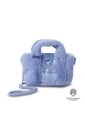 Bolso De Peluche Para Niña Stitch Fluffy On The Beach Azul de Totto