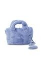 Bolso De Peluche Para Niña Stitch Fluffy On The Beach Azul de Totto