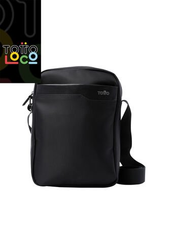 Bolso Para Hombre Kano Crossbody Negro Totto
