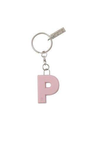 Llavero De Goma Abc Color Rosado Totto