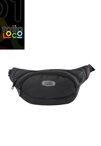 Riñonera Unisex Pompeya Color Negra Totto