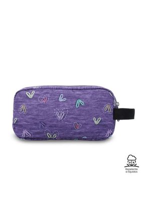 Cartuchera Multiuso Escuadra Grande Morada Mujer