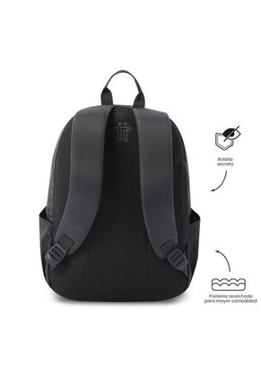 Morral Universitario Porta PC 14" Trik Gris Unisex