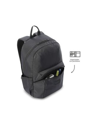 Morral Universitario Porta PC 14" Trik Gris Unisex