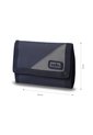Billetera Hombre Contrast Pequeña Con RFID Blocker Azul de Totto