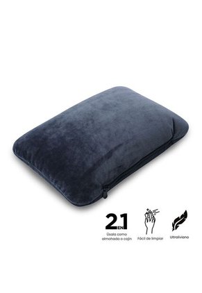 Almohada De Viaje 2 En 1 Cloud Azul