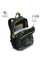 Morral Para Niño Dino Rock Mediano Verde de Totto
