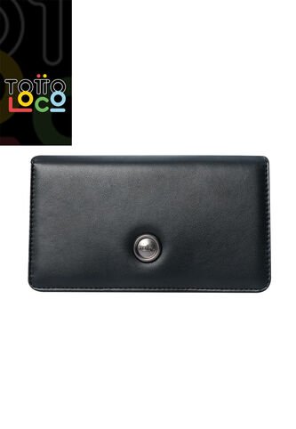 Billetera Style Nob Con RFID Blocker Negra Totto