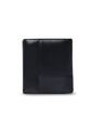 Billetera Para Hombre Saffiano Aqi Con RFID Blocker Negra de Totto