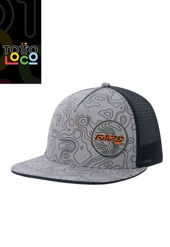 Gorra Plana Almeria Color Gris Totto
