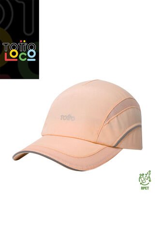 Gorra Beisbolera Lerida Con Filtro UV Durazno Totto