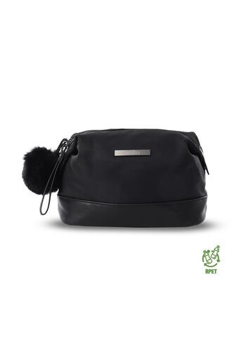 Cosmetiquera Multiuso Adelaide Grande Negro Totto