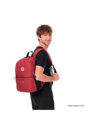 Morral Spiderman Red L Rojo