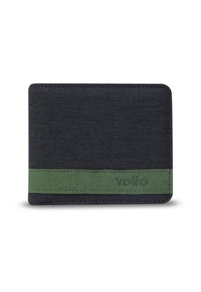 Billetera Para Hombre Lad Con RFID Blocker Negra