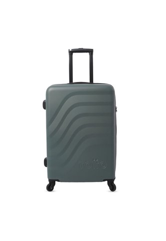 Maleta De Viaje Mediana 360 Bazy Verde/Negra Totto