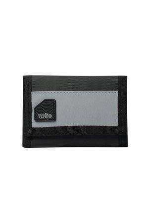 Billetera Contrast Chain Con RFID Blocker Negra