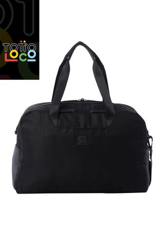 Tula De Viaje Weekender Grande Negra Totto