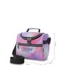 Lonchera Térmica Para Mujer Pizarra Glitter Mediano Rosada de Totto