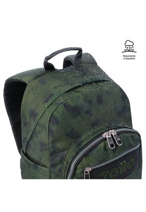 Morral Juvenil Porta PC 13" Gommas Verde