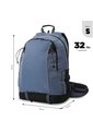 Morral Outdoor Summit 32 Pequeño Azul de Totto