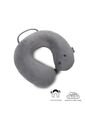 Almohada De Viaje Memory Foam Jet Pillow Color Gris de Totto