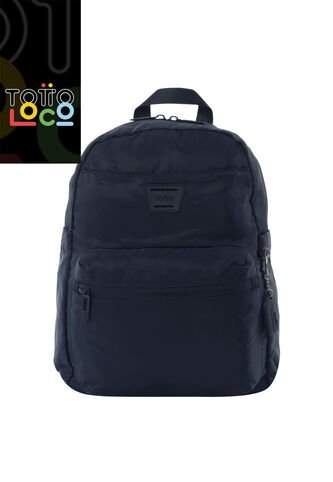 Morral Plegable Ligero Xingu Mediano Azul Totto