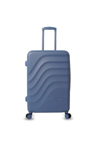 Maleta De Viaje Mediana 360 Bazy + 2.0 Azul Totto