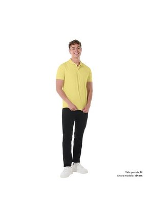 Camisa Polo Spencer Para Hombre Amarilla