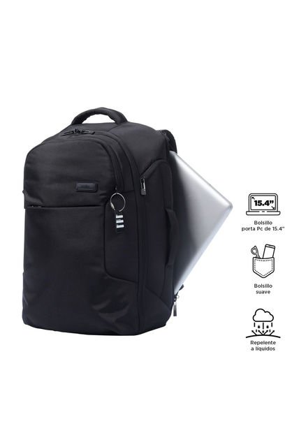 Morral De Viaje Multifuncional Convey 2.0 Negro
