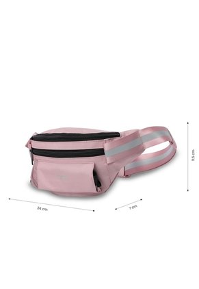 Riñonera Mujer Running 2.0 Mediana Color Rosada