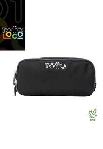 Cartuchera Multiuso Cinta Negra Totto