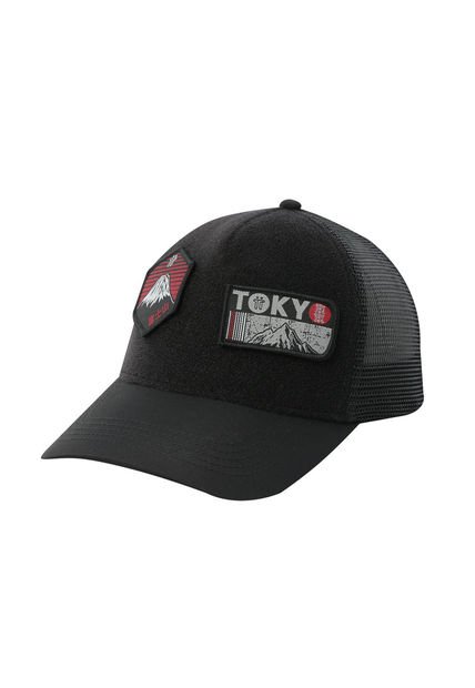 Gorra Camionera Forest Color Negro