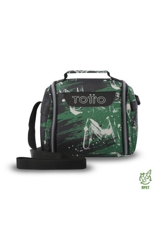 Lonchera Térmica Para Hombre Resaltador Grande Verde Totto