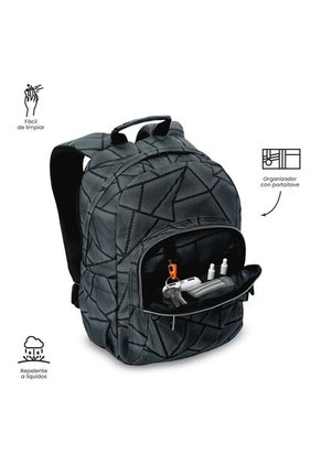 Morral Juvenil Tempera Pequeño Gris